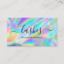 Search for rainbow foil business cards Holographic