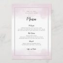 Search for blush pink wedding menus Script