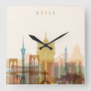 Search for skyline clocks Landmark