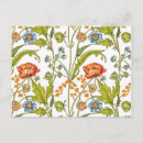 Recherche de william morris cartes postales Vert