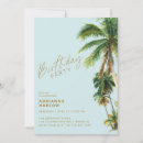 Search for palm birthday invitations Summer