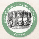 Search for alice in wonderland coasters Kids