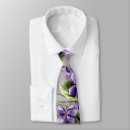 Search for violet floral ties Purple
