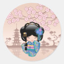 Search for geisha kimono stickers Cute