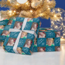 Search for dark teal wrapping paper Merry christmas