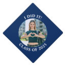 Search for navy graduation cap toppers Minimalist