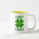 Recherche de trèfle vert tasses Irlande