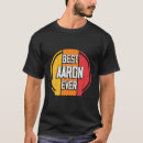 Search for name aaron tshirts Birthday