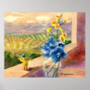 Search for blue poppies posters Watercolor