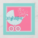 Search for pram baby shower invitations Blue