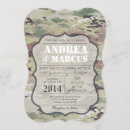 Search for army wedding invitations Camo