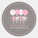 Search for cake pops labels Elegant