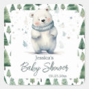 Search for bear design stickers Baby shower