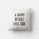 Search for pitbull pillows Dog lovers
