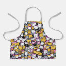 Search for black felines aprons For kids