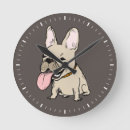 Search for french bulldog clocks Pets