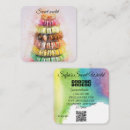 Recherche de friandises cartes visite Affaires