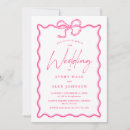 Search for waves wedding invitations Retro