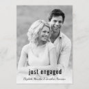 Search for just engaged invitations Elegant