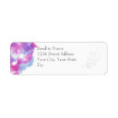 Search for raspberry return address labels Pink