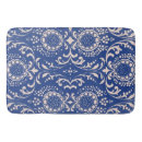 Search for blue toile bath mats French