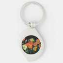 Search for dark orange keychains For her
