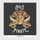 Recherche de épées croisées autocollants Squelette