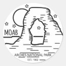 Search for moab stickers Arches national park