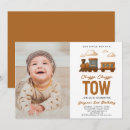 Recherche de vintage train invitations Boy