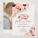Search for fall in love shower invitations Pampas grass