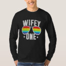 Search for two brides tshirts Rainbow
