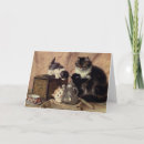Search for vintage cat mothers day cards Kitten