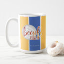 Search for beach please mugs Typography