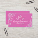 Search for pageant business cards Elegant