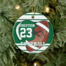 Search for football ornaments school
