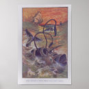 Recherche de calmar géant posters Vintage