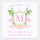 Search for monogram flamingo stickers Crest