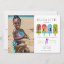 Search for two cool party invitations Colourful