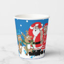 Search for santa claus paper cups Xmas