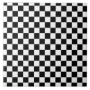 Search for black and white gingham tiles Retro