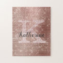 Search for rose gold glitter puzzles Trendy