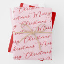 Search for pink candy cane wrapping paper Retro