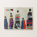 Search for african art puzzles Black