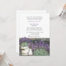 Search for wood wedding invitations Lavender