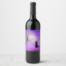 Search for black cat wine labels Full moon