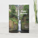 Search for bridge birthday cards Waterfall