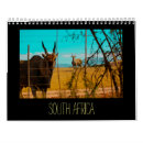 Search for wild animals calendars Africa