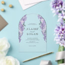 Recherche de wisteria mariage invitations Romantique