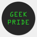 Search for geek pride stickers Nerd