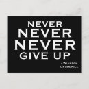 Search for keep going postcards Never give up